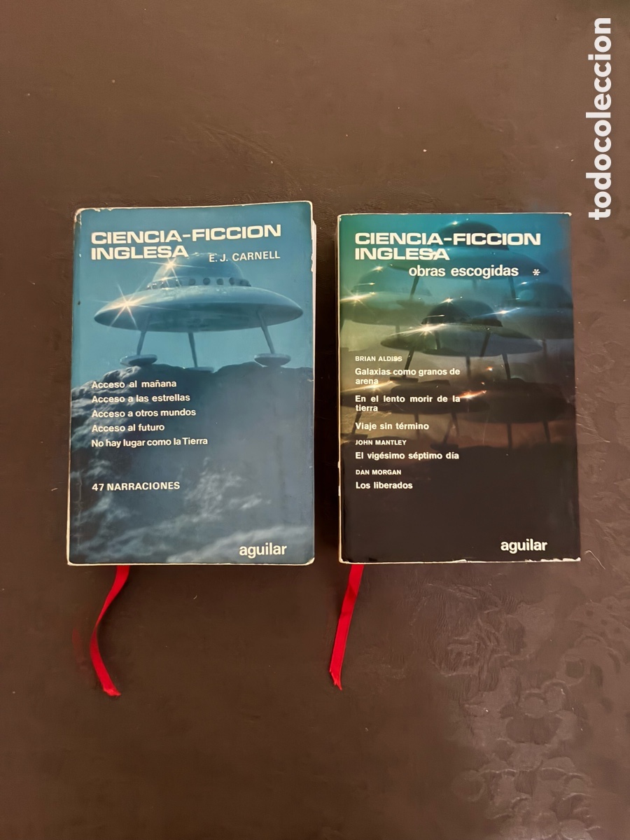 Libros de segunda mano: 2 libros de Ciencia Ficci&oacute;n Inglesa (Aguilar)