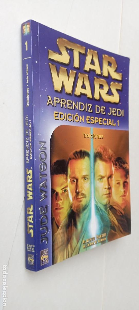 Libros de segunda mano: STAR WARS , APRENDIZ DE JEDI DICION ESPECIAL N&ordm; 1 - ALBERTO SANTOS EDITOR 1&ordf; EDICION 2005