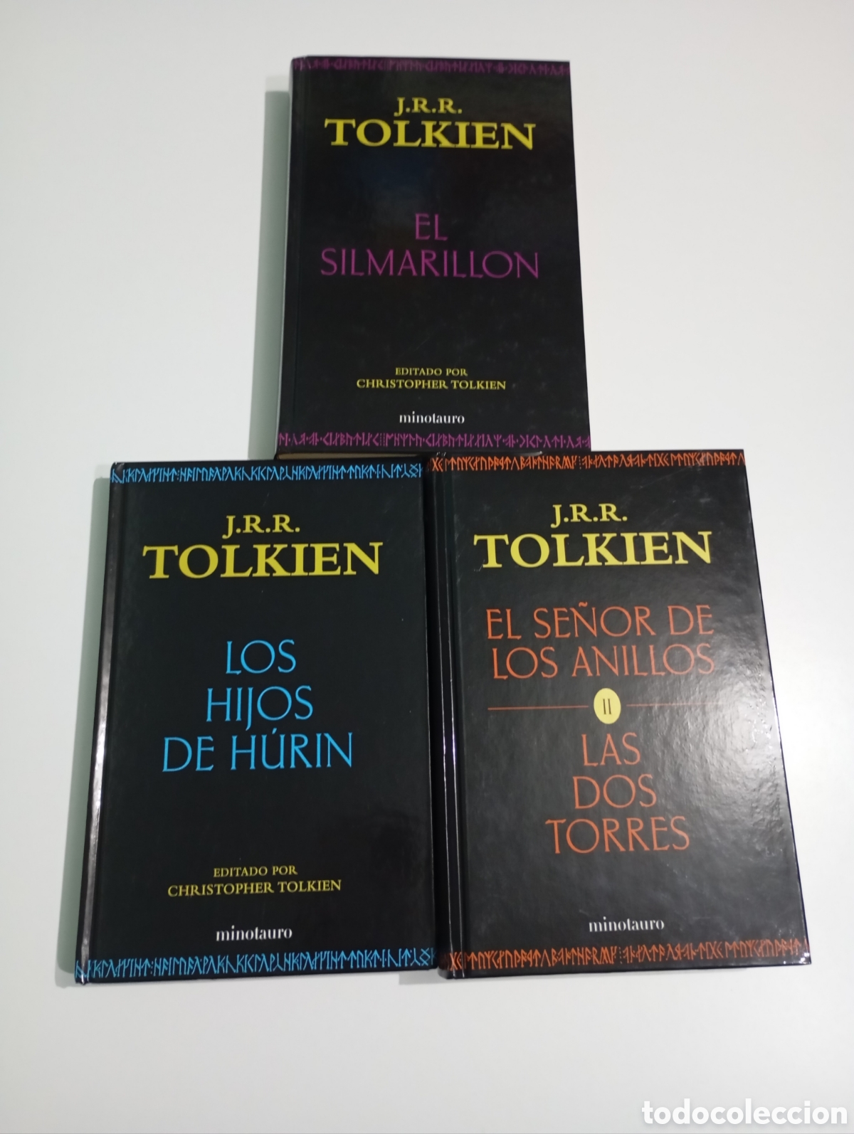 Libros de segunda mano: J.R.R. Tolkien Minotauro Silmarillion Los Hijos de H&uacute;rin Las Dos Torres El Se&ntilde;or de los anillos