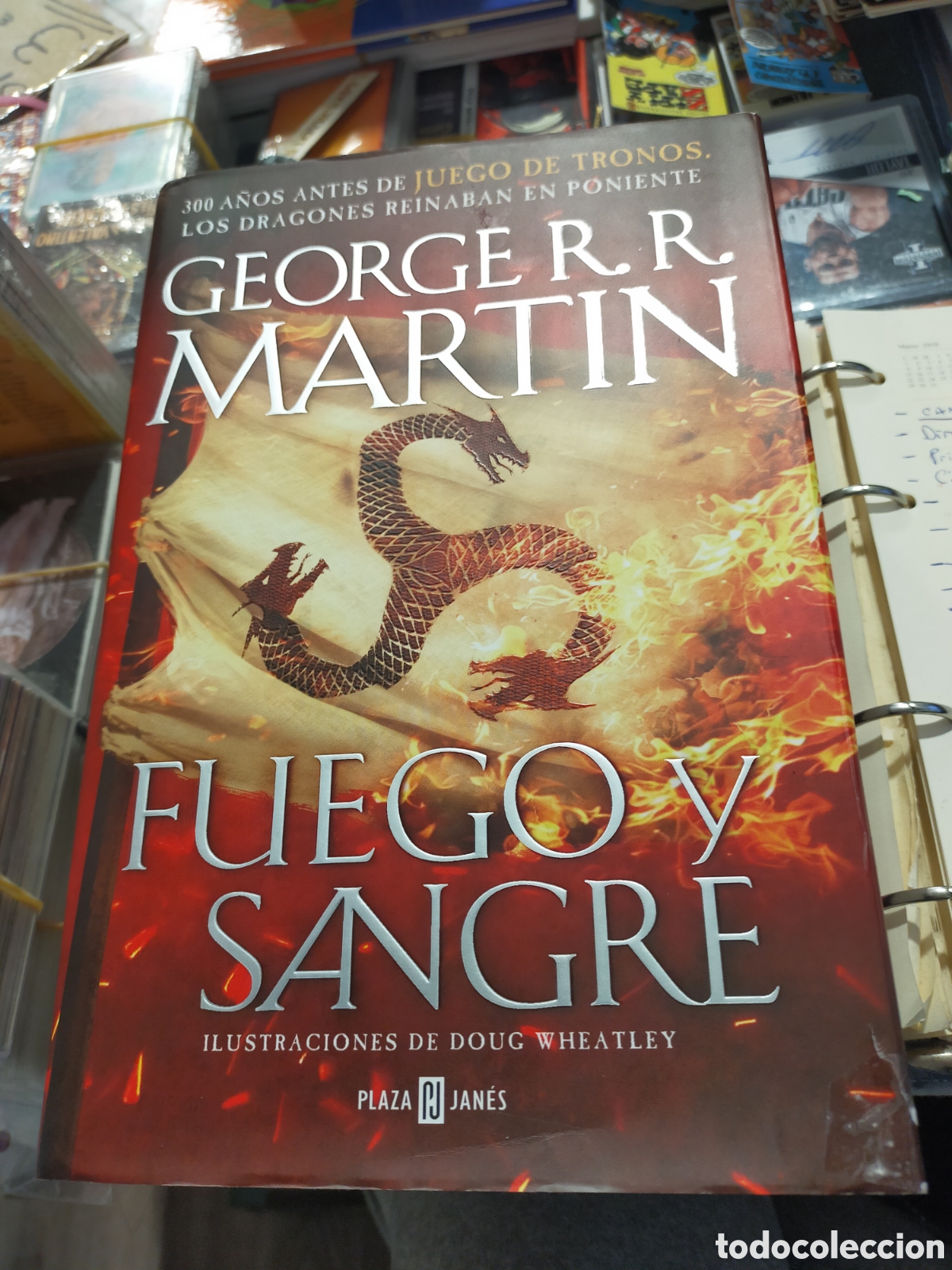 Libros de segunda mano: FUEGO Y SANGRE GEORGE R. R. MARTIN TAPA DURA BUEN ESTADO