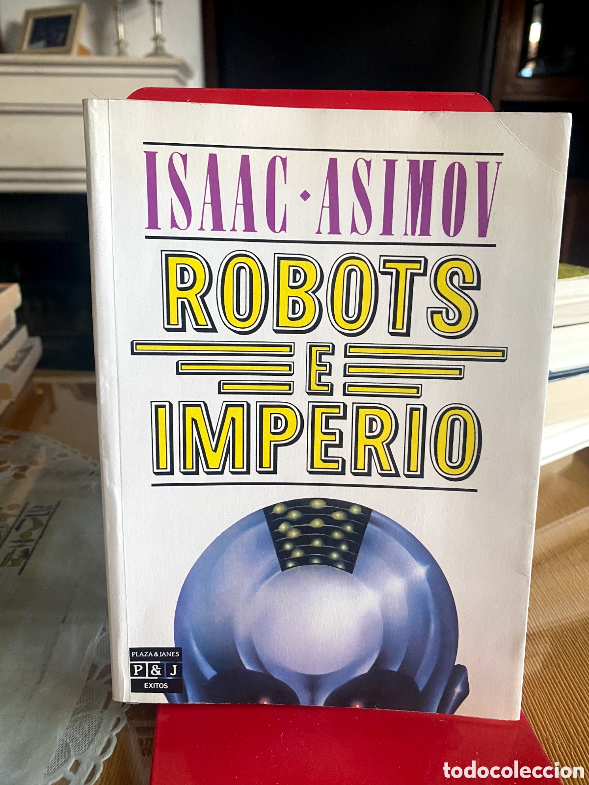 Libros de segunda mano: Robots e imperio - Isaac Asimov (PEDIDO MINIMO 10&euro;)