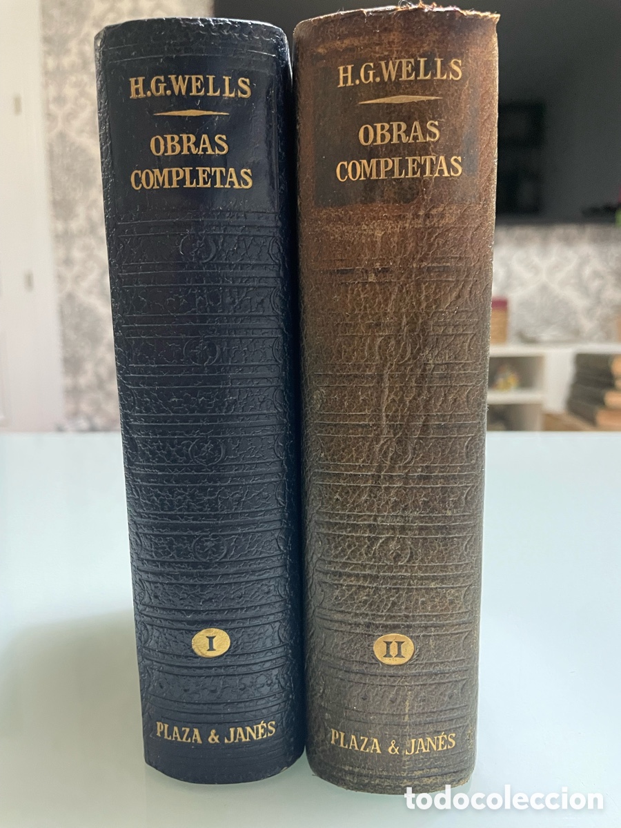 Livres d'occasion: Obras completas H.G. Wells. Plaza & Jan&eacute;s 2&ordf; ed. 1962. Obra completa