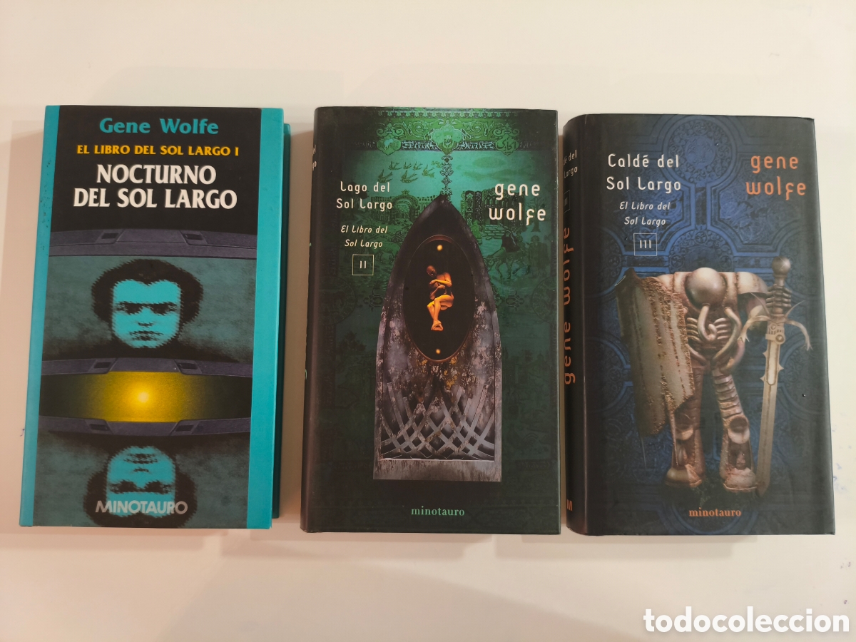 Livres d'occasion: 897 - trilog&iacute;a de El libro del Sol largo de Gene Wolfe