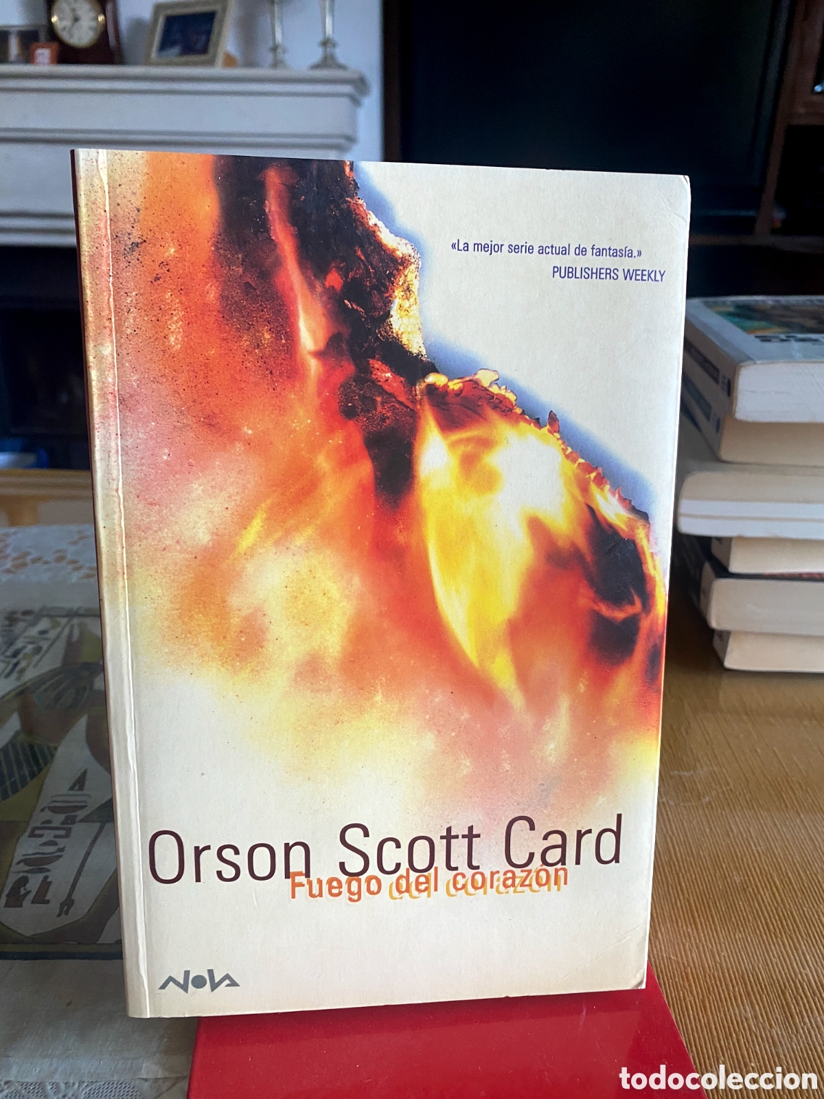 Libros de segunda mano: Fuego del coraz&oacute;n - Orson Scott Card (PEDIDO MINIMO 10&euro;)