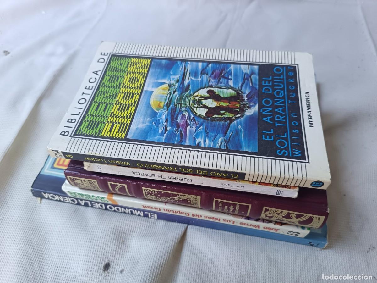 Libros de segunda mano: L8, Lote de libros de Ciencia Ficci&oacute;n, vintage, varios t&iacute;tulos, a clasificar