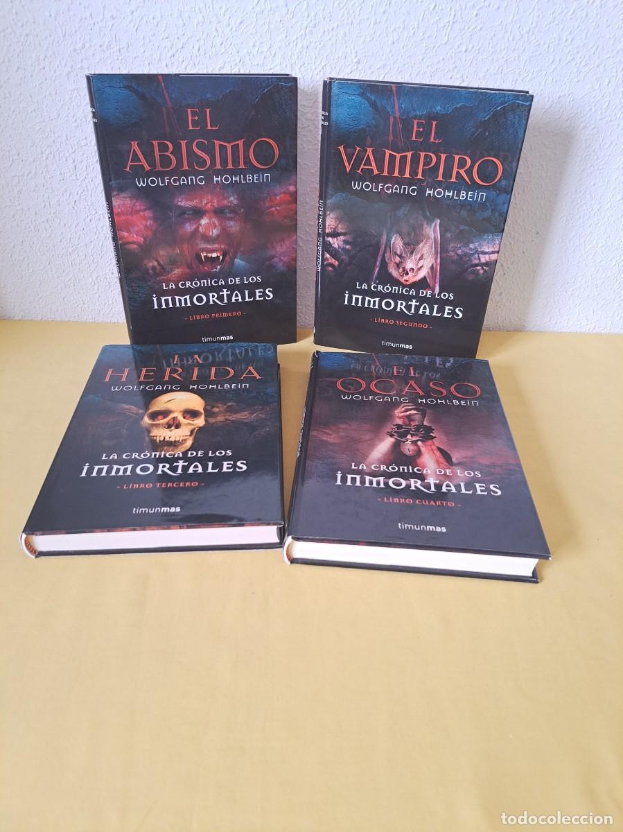 Second hand books: WOLFGANG HOHLBEIN - LAS CRONICAS DE LOS INMORTALES (4 LIBROS) - TIMUN MAS 2004