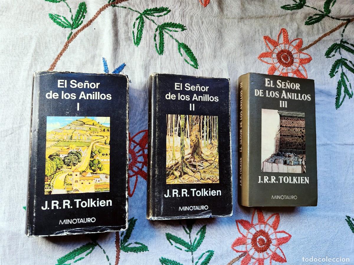 Gebrauchte B&uuml;cher: Trilog&iacute;a Se&ntilde;or de los Anillos I, II y III. J. R. Tolkien. Planeta DeAgostini. Minotauro.