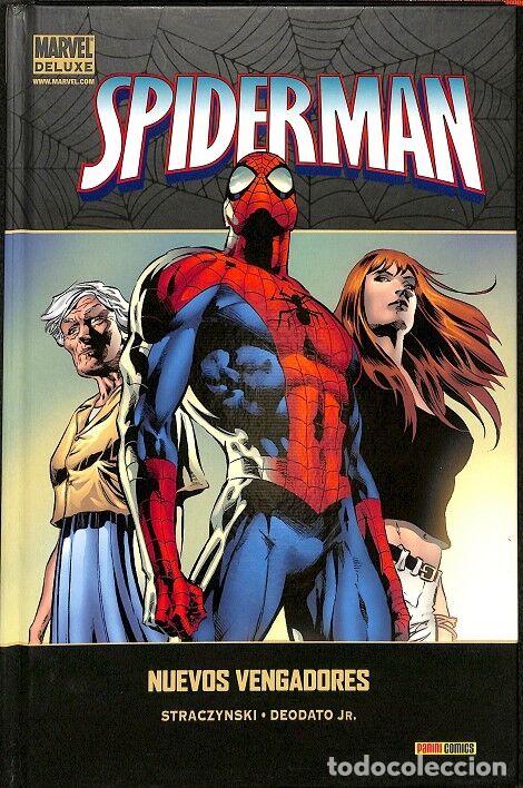 Libros de segunda mano: SPIDERMAN STRACZYNSKI NUEVOS VENGADORES - STRACZYNSKI/DEODATO - PANINI - 2010 - MARVEL DELUXE