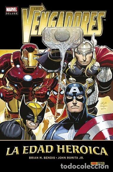 Libros de segunda mano: LOS VENGADORES 1 - BENDIS, BRIAN MICHAEL/ROMITA JR., JOHN - PANINI (COMICS) - MARVEL DELUXE 1 - 2015