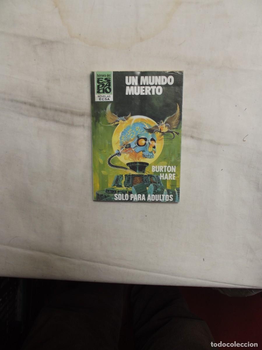 Libros de segunda mano: NOVELA HEROES DEL ESPACIO - UN MUNDO MUERTO POR BURTON HARE