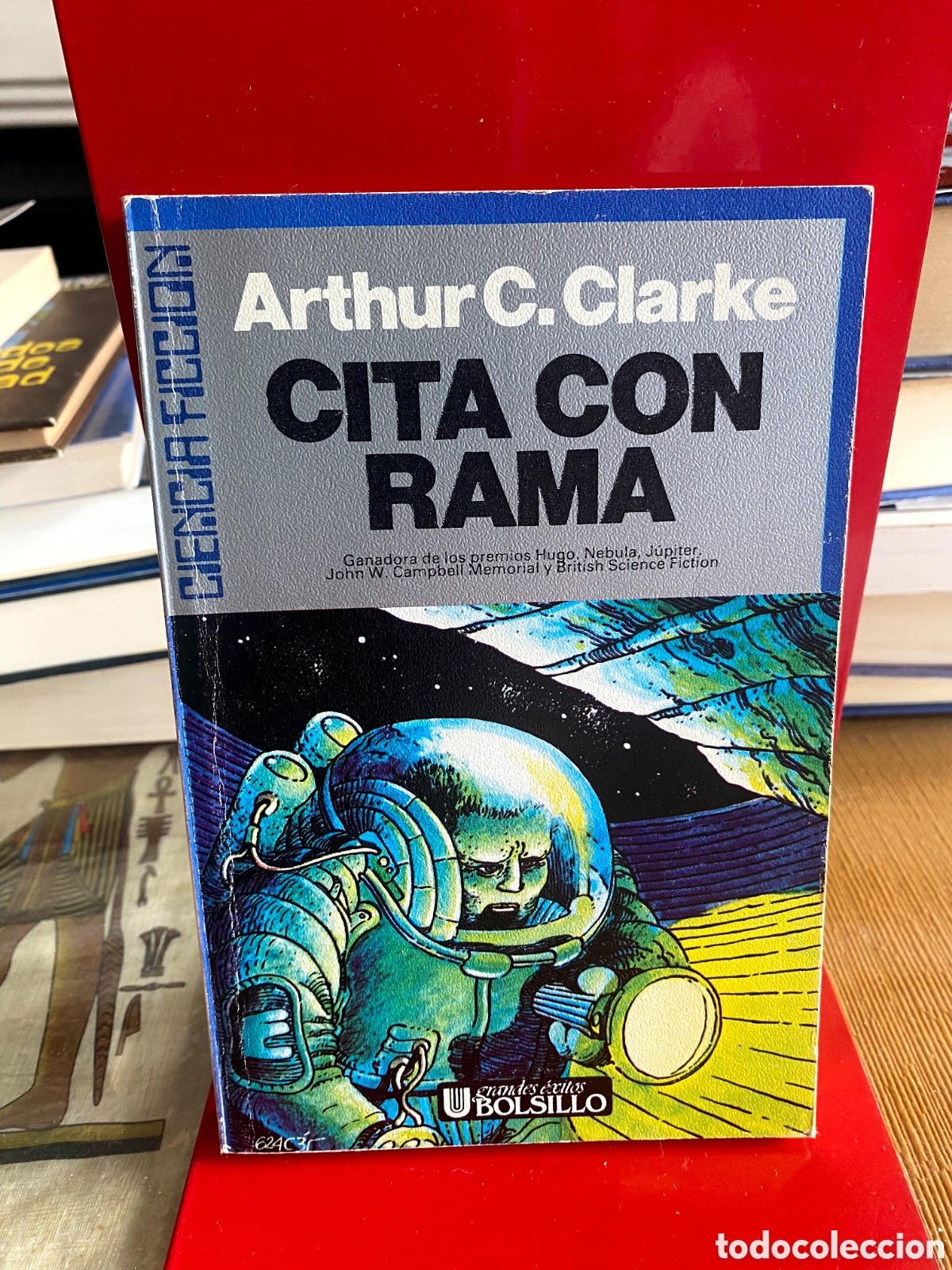 Libri di seconda mano: Cita con Rama. - Arthur C. Clarke. (PEDIDO MINIMO 10&euro;)