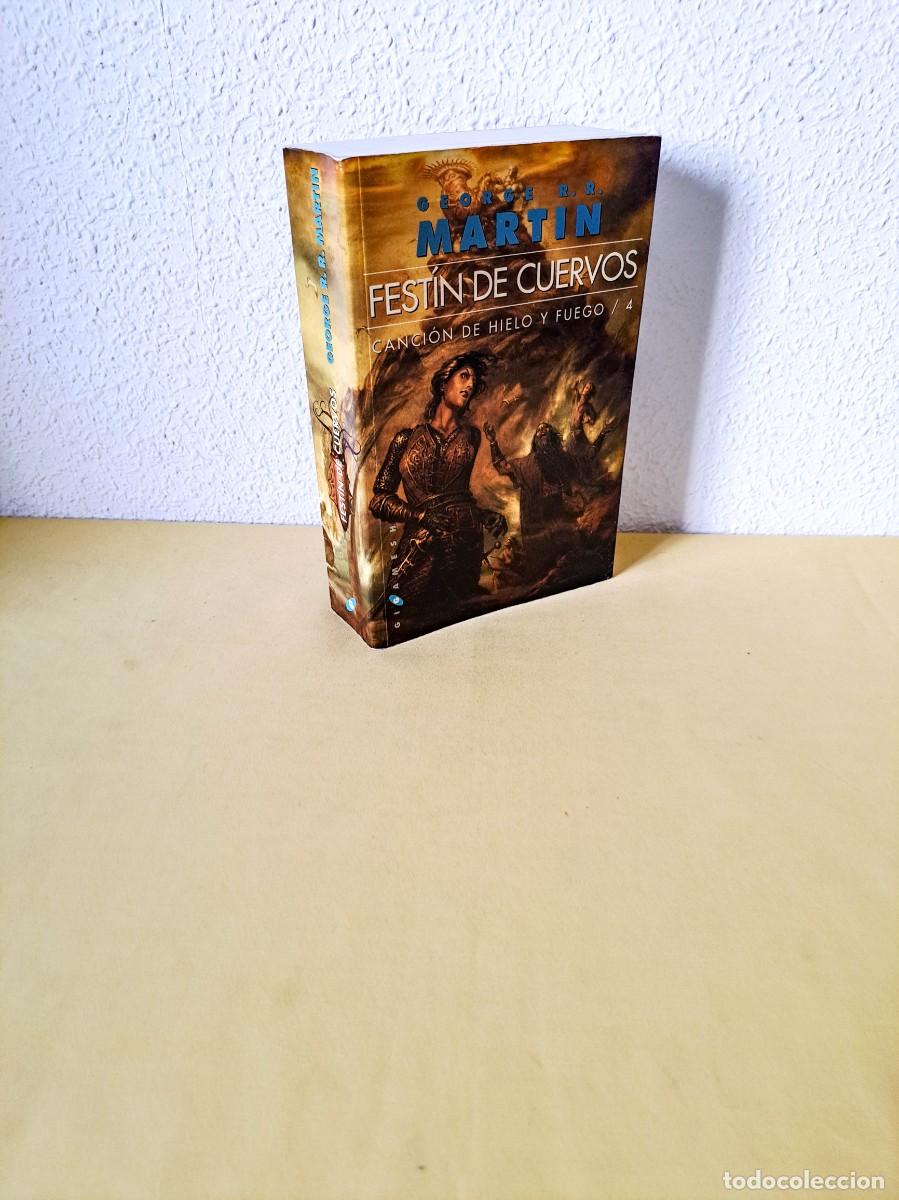 Libros de segunda mano: GEORGE R. R. MARTIN - FESTIN DE CUERVOS (CANCION DE HIELO Y FUEGO 4) - GIGAMESH 2011