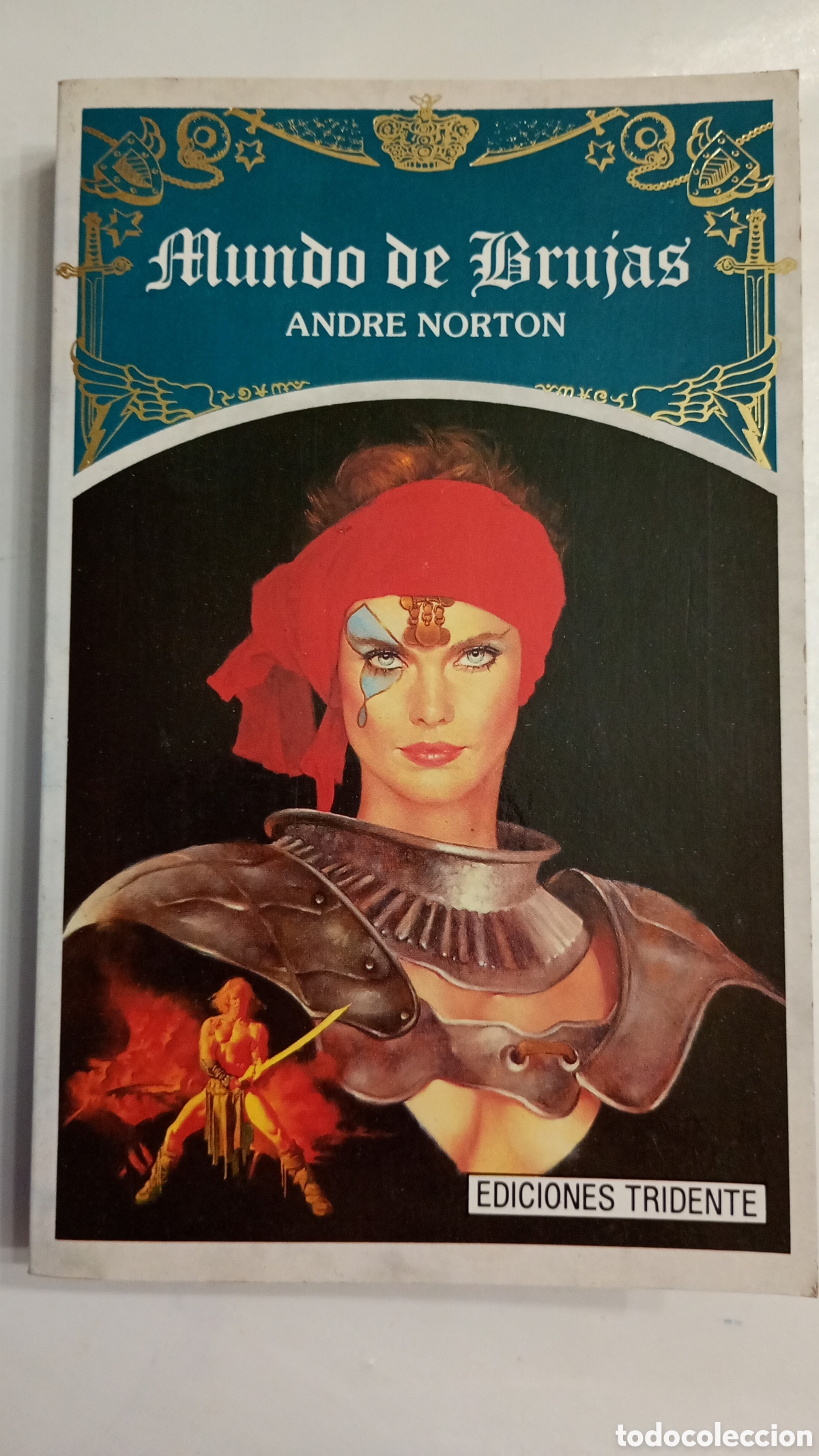 Libros de segunda mano: Andre Norton: Mundo de brujas. Ed. Tridente, 1991. Col. Pulsar Fantas&iacute;a, 1