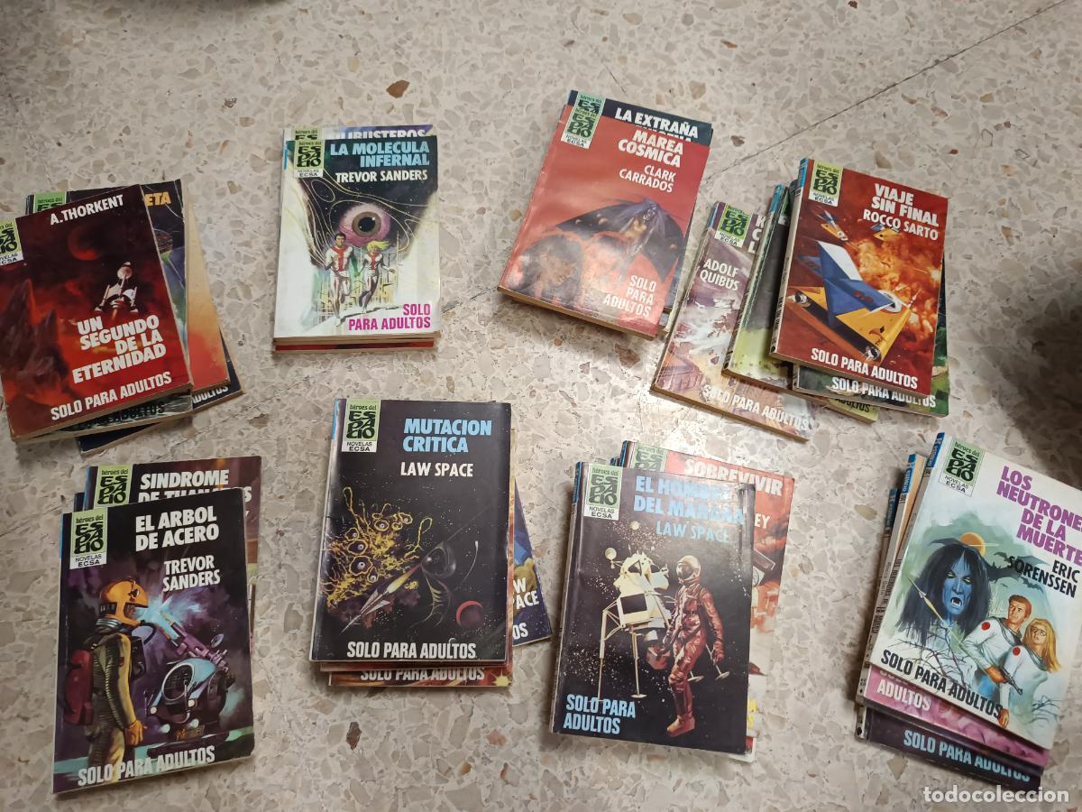 Libri di seconda mano: LOTE DE 41 EJEMPLARES DE HEROES DEL ESPACIO . NOVELAS ECSA . EDICIONES CERES . 1980