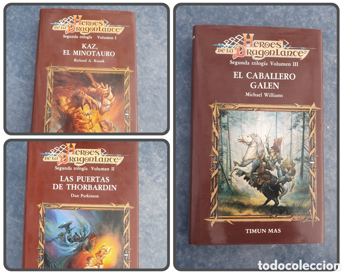 Libros de segunda mano: Heroes de la Dragonlance . Segunda trilog&iacute;a.