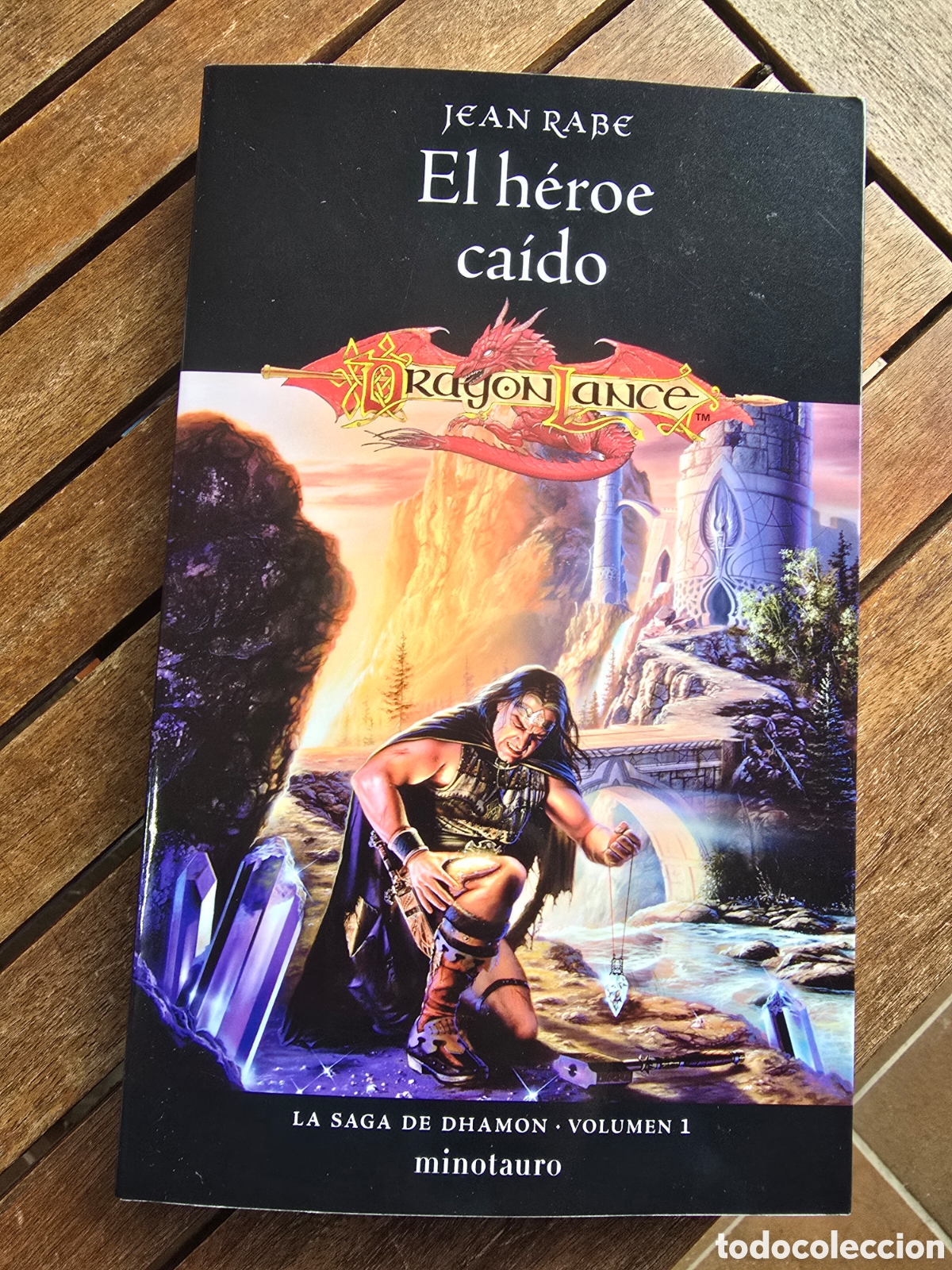 Libros de segunda mano: La Saga de Dhamon n&ordm; 01/03 El h&eacute;roe ca&iacute;do Jean Rabe MINOTAURO 2026 fantasia