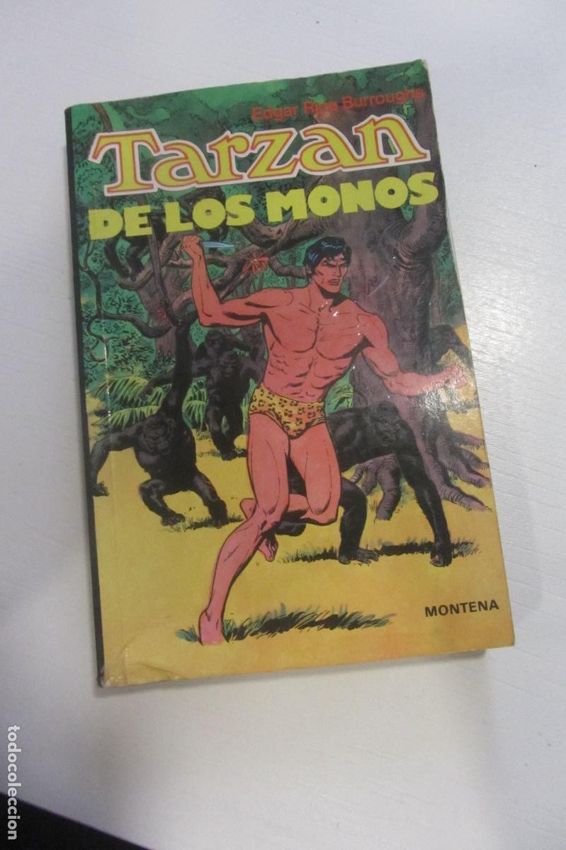 Libros de segunda mano: TARZAN DE LOS MONOS. EDGAR RICE BURROUGHS. MONTENA. 1981. arx288