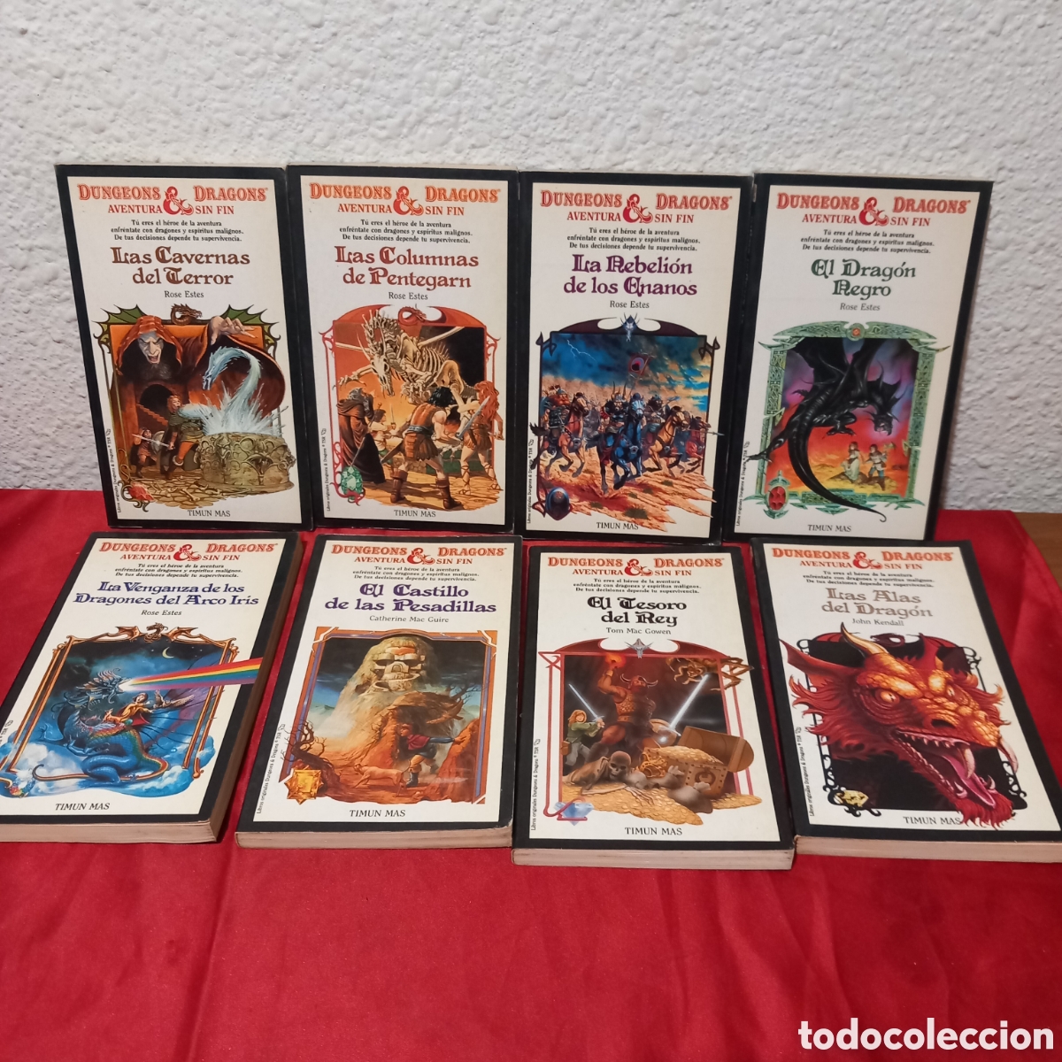Livres d'occasion: DUNGEONS AND DRAGONS/AVENTURA SIN FIN(n&deg;1,3,5,67,8,9 y10)