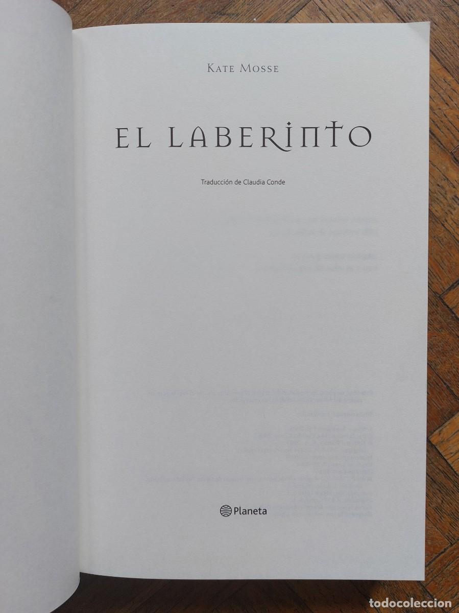 Libros de segunda mano: Kate Mosse. El laberinto - Foto 2