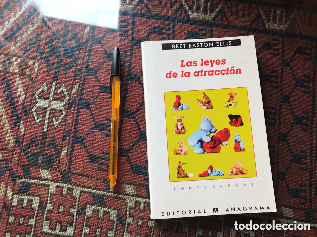 Libros de segunda mano: Las leyes de la atracci&oacute;n. Bret Easton Ellis. Anagrama. Contrase&ntilde;as n&ordm; 132