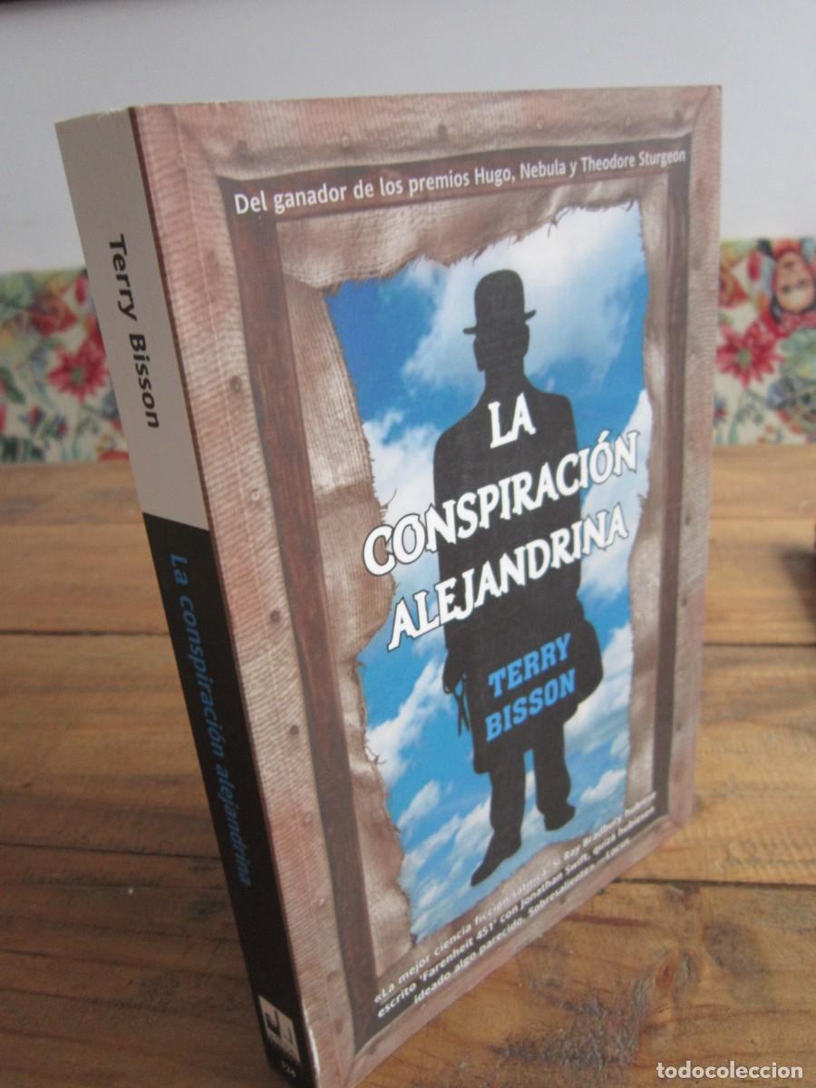 Libros de segunda mano: LA CONSPIRACI&Oacute;N ALEJANDRINA. Terry Bisson LA FACTORIA DE LAS IDEAS, 124. 1&ordf; ED, 2009 COMO NUEVO