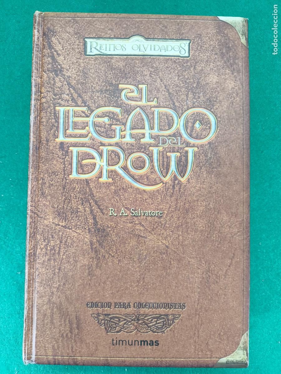 Libros de segunda mano: REINOS OLVIDADOS - EL LEGADO DEL DROW / R.A. SALVATORE / 2005. timunmas