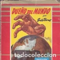 Libros de segunda mano: DOS LIBROS JULIO VERNE ROBUR EL CONQUISTADOR Y DUE&Ntilde;O DEL MUNDO