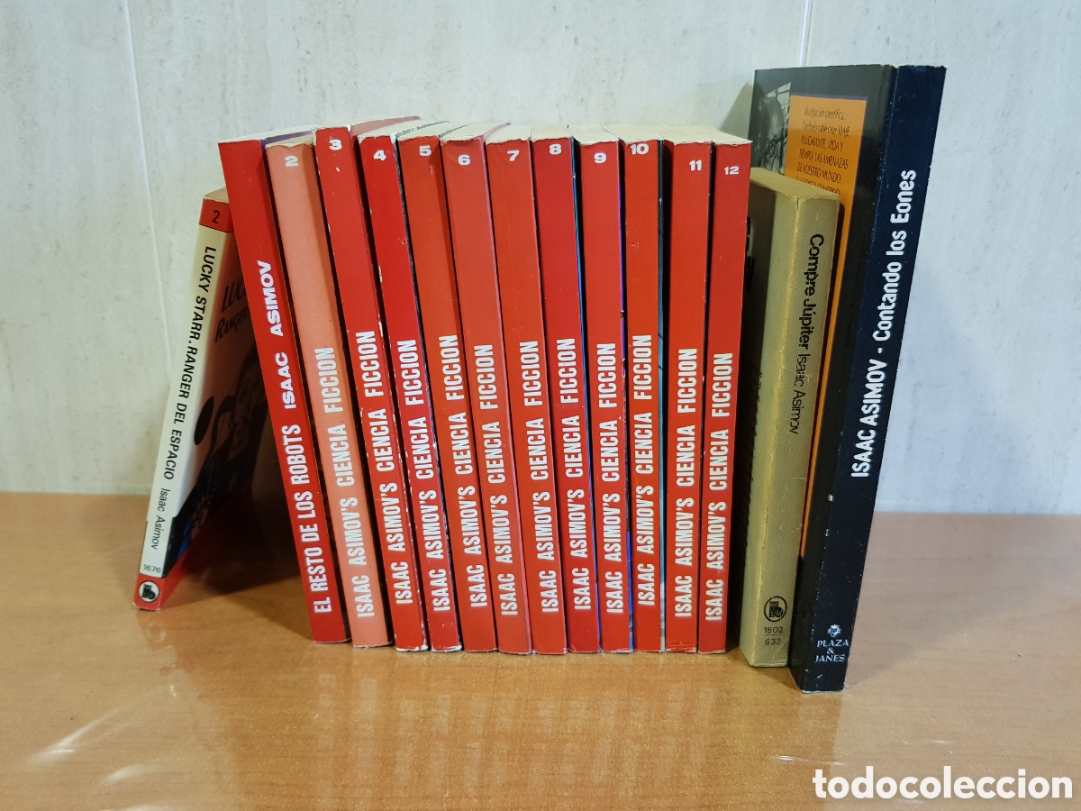 Gebrauchte B&uuml;cher: ISAAC ASIMOV. COLECCI&Oacute;N REVISTA CIENCIA FICCI&Oacute;N Y OTROS.