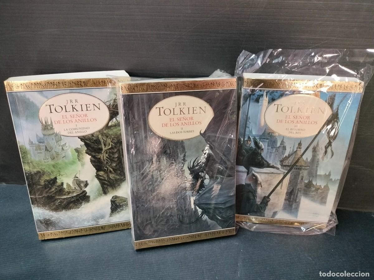 Libros de segunda mano: EL SE&Ntilde;OR DE LOS ANILLOS I, II y III COMPLETA - JRR TOLKIEN EDICIONES MINOTAURO