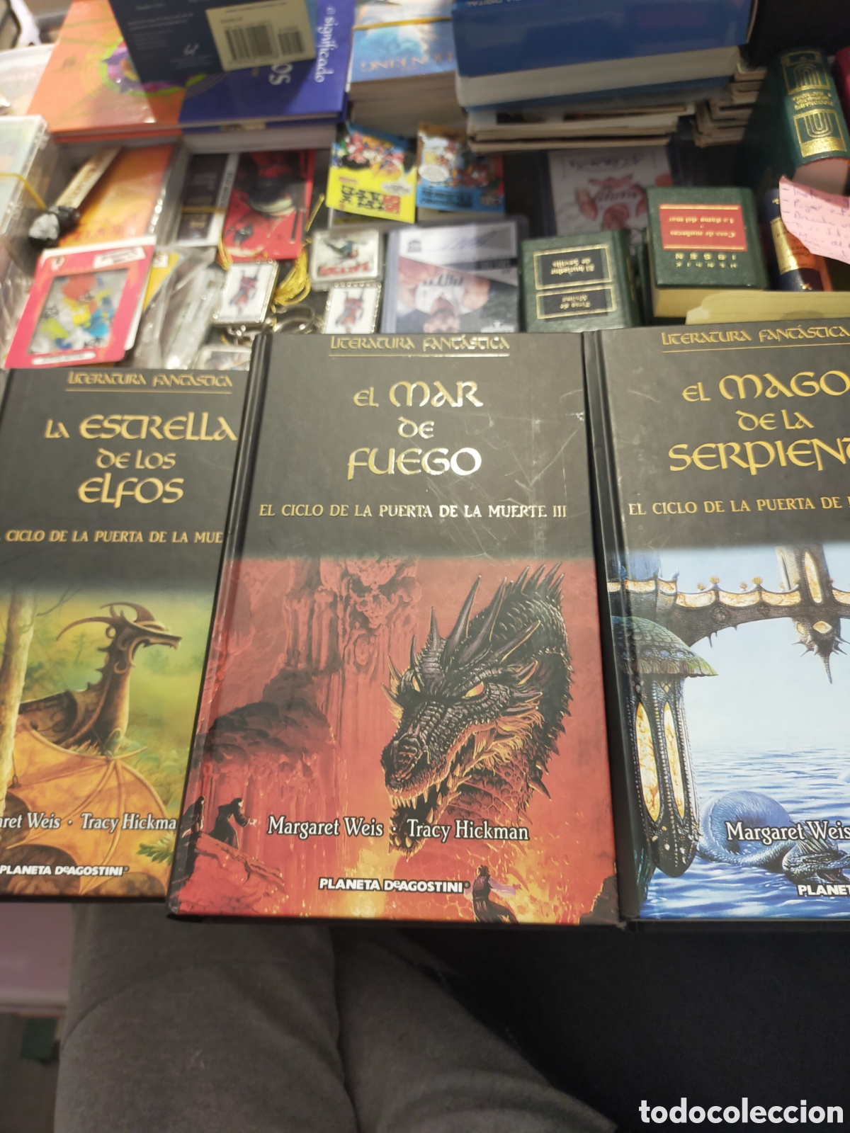 Libros de segunda mano: aEL CICLO DE LA PUERTA DE LA MUERTE LOTE II III IV ESTRELLA DE LOS ELFOS... BUEN ESTADO