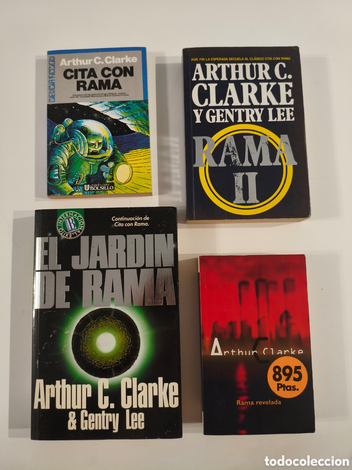 Libros de segunda mano: 913 - Serie Rama de Arthur C. Clarke