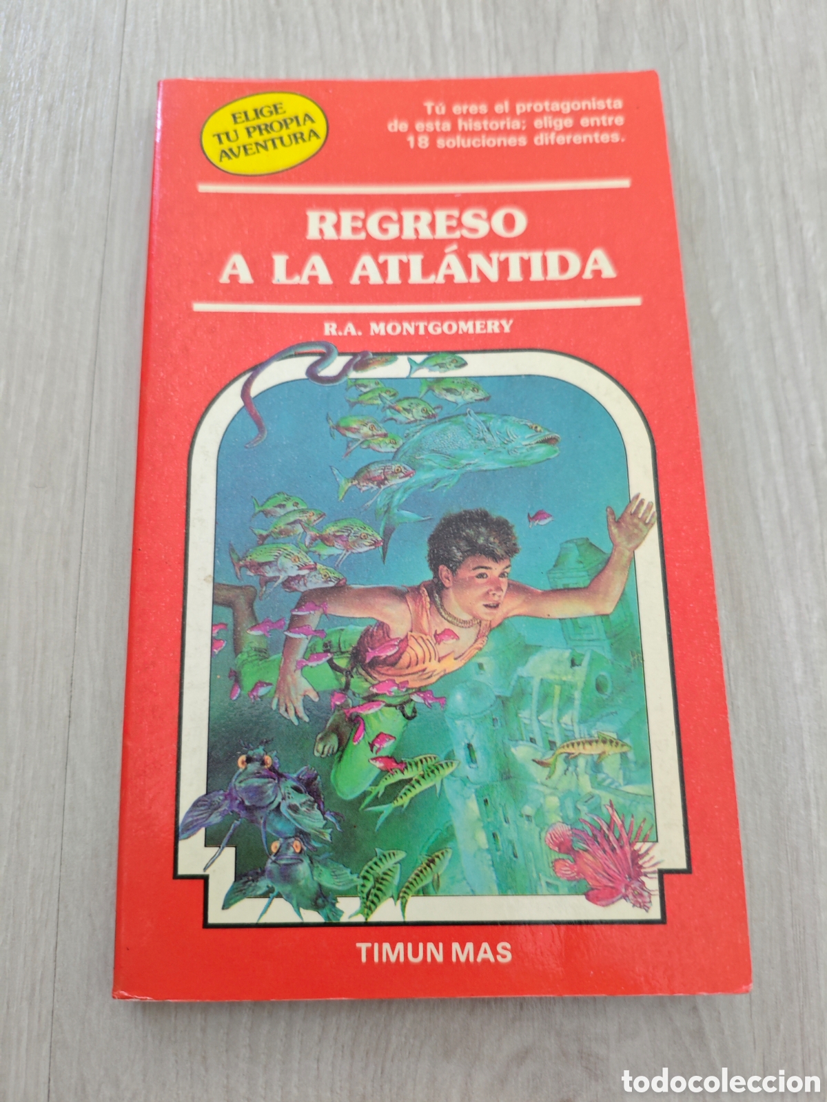 Second hand books: TIMUN MAS - Elige tu propia aventura 69 Regreso a la Atl&aacute;ntida