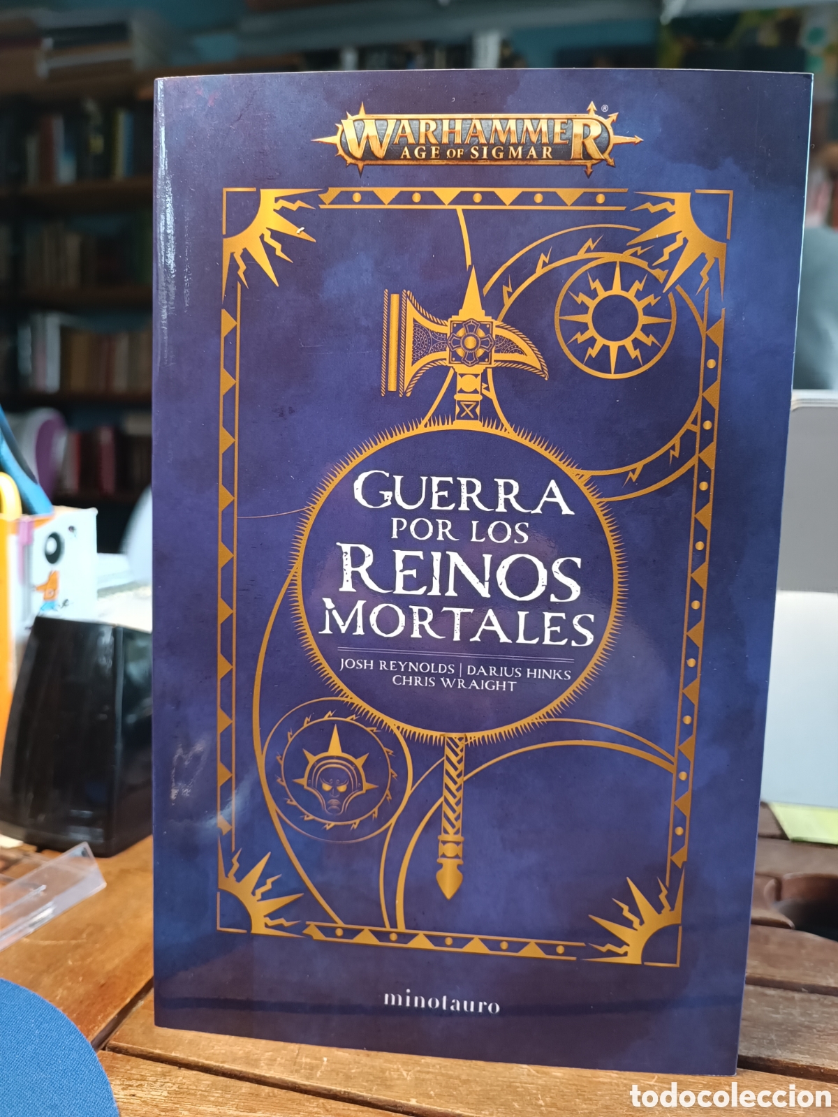 Libros de segunda mano: Guerra por los reinos mortales Warhammer age Of signar minotauro 2024