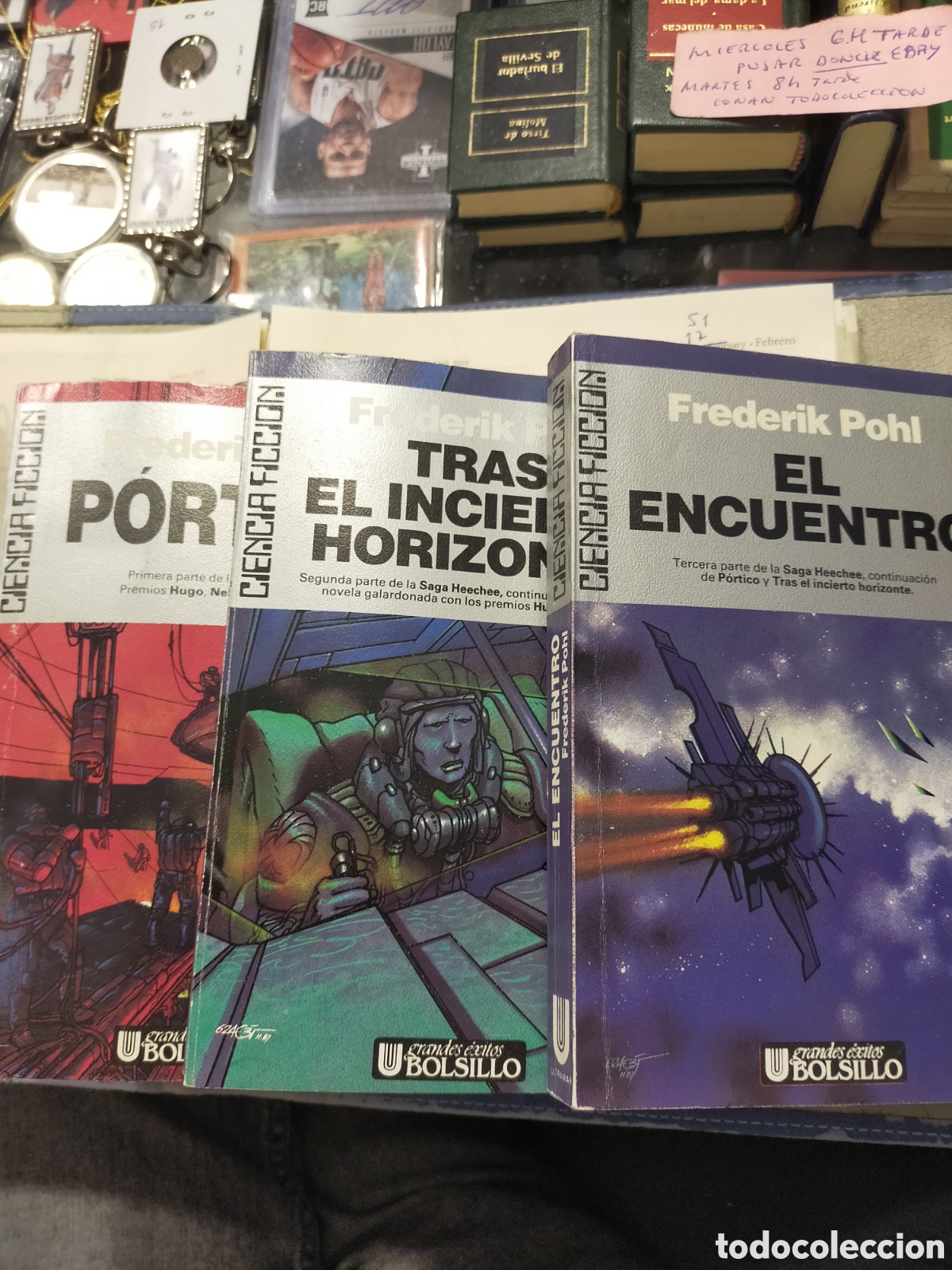 Libros de segunda mano: LOTE SAGA HEECHEE 1-3 FREDERIK POHL PORTICO... ULTRAMAR