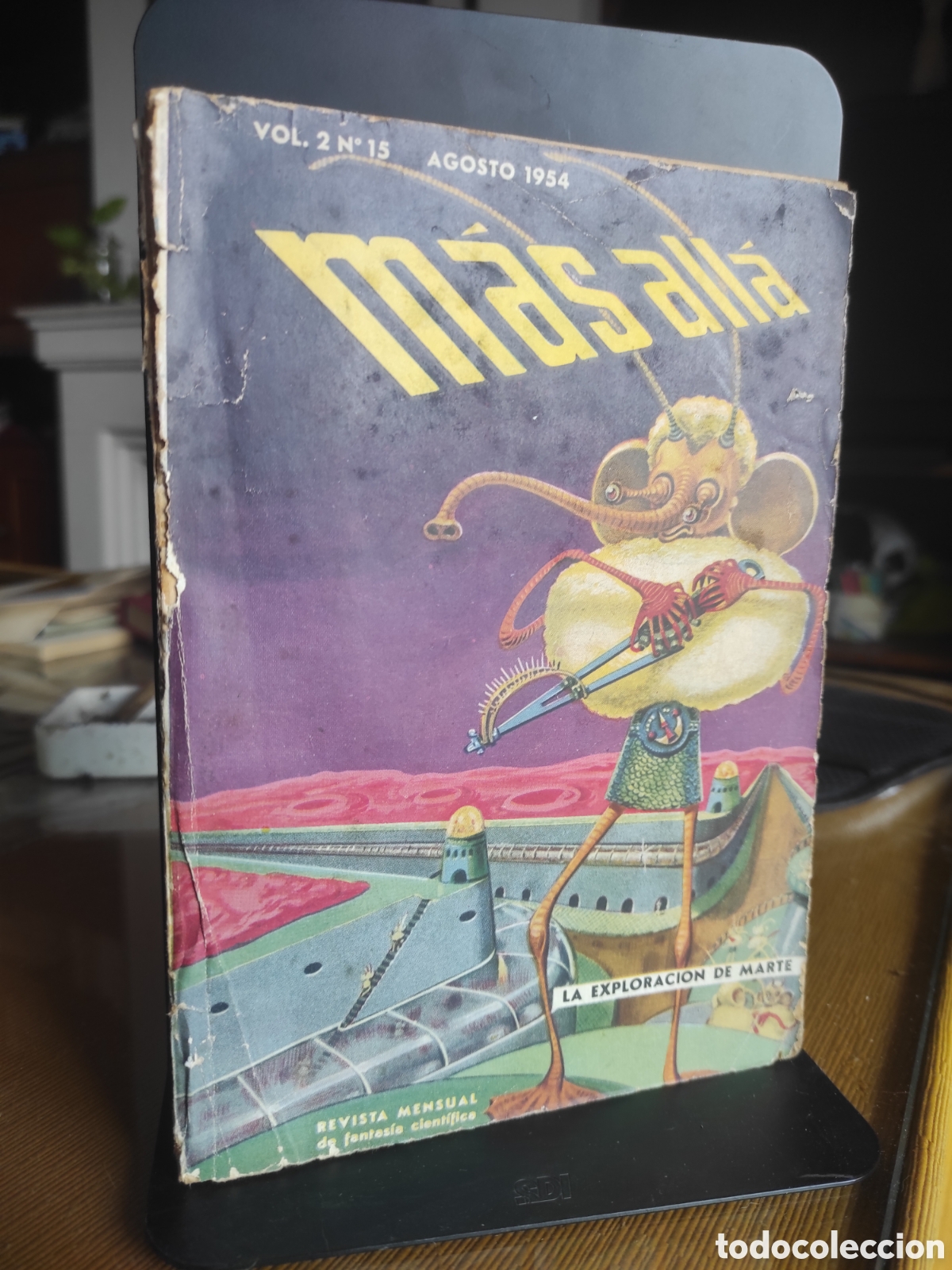 Libros de segunda mano: Mas all&aacute; , vol 2 n&uacute;mero 15 , agosto 1954 (PEDIDO MINIMO 10&euro;)