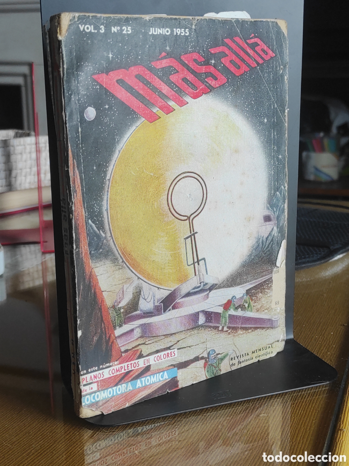 Libros de segunda mano: MAS ALL&Aacute;. VOL. 3. N&ordm; 25. JUNIO 1955 (PEDIDO MINIMO 10&euro;)