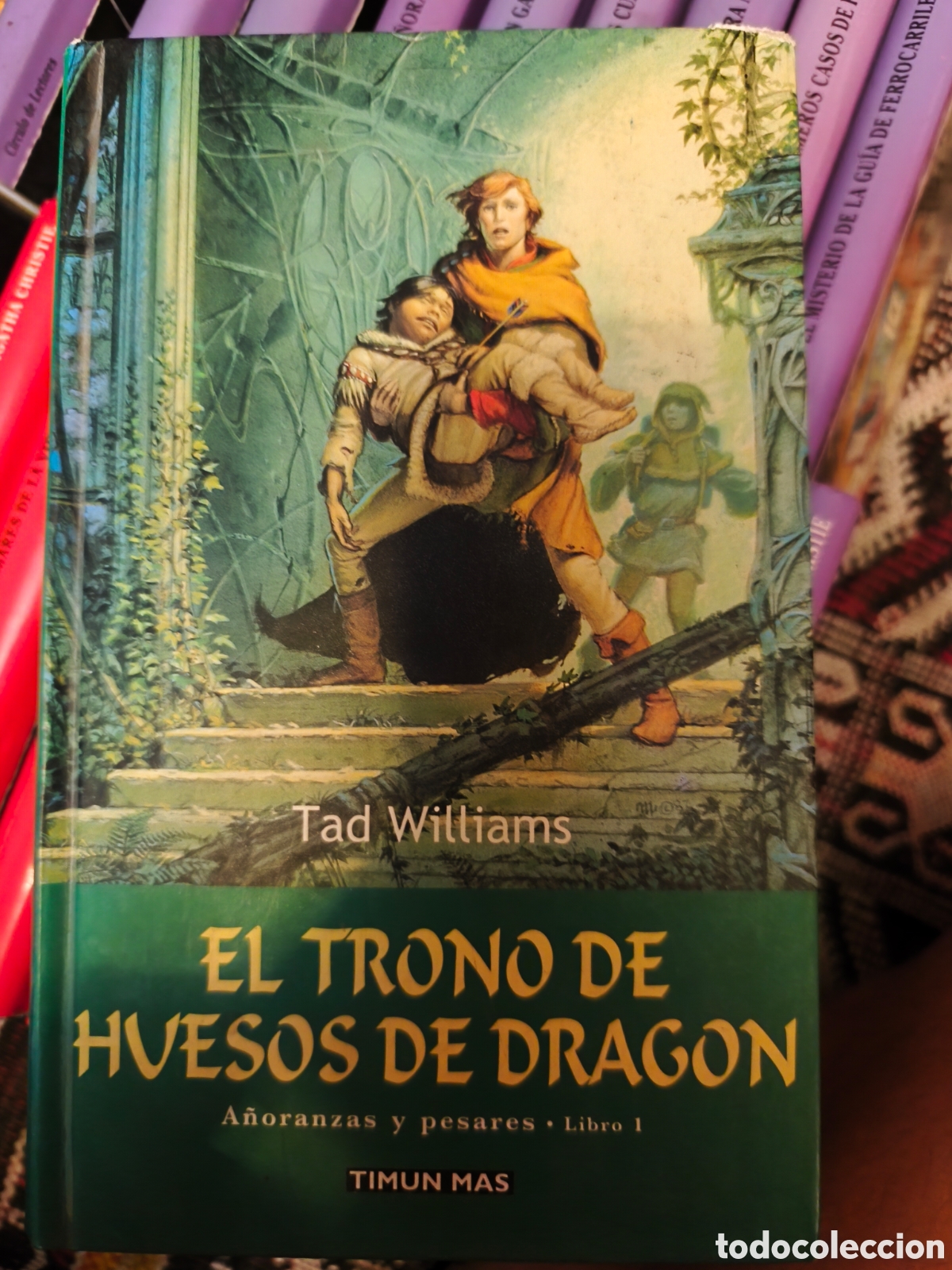Libros de segunda mano: El trono de los huesos de dragon tad willams