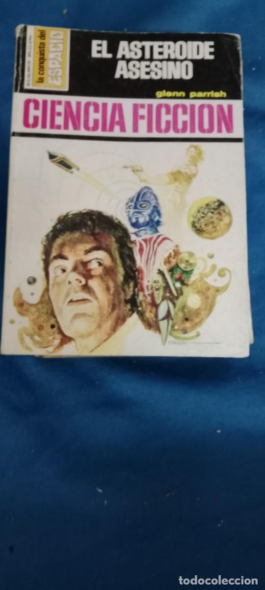 Libros de segunda mano: LA CONQUISTA DEL ESPACIO - N&ordm; 281 - EL ASTEROIDE ASESINO - GLENN PARRISH - BRUGUE LIBRO NOVELA E-ANG