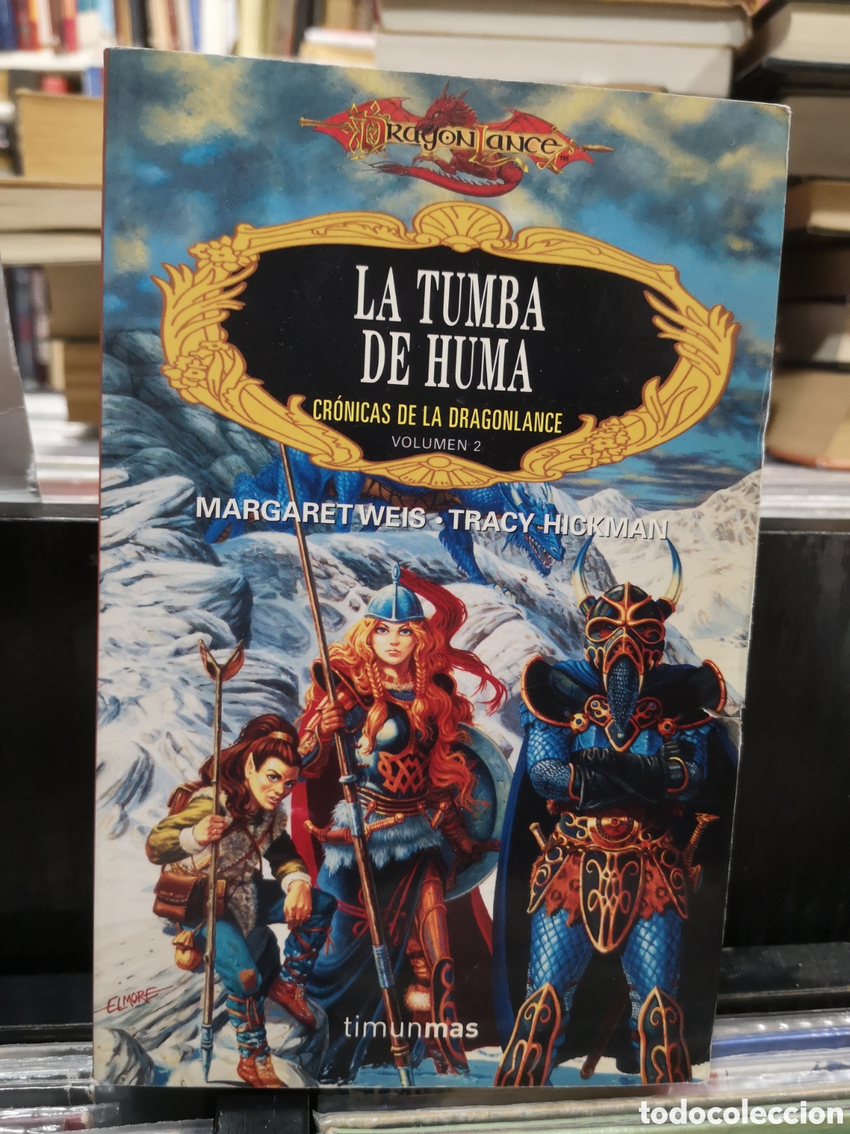 Libros de segunda mano: LA TUMBA DE HUMA - CR&Oacute;NICAS DE DRAGONLANCE VOL. 2 - WEIS - ENV&Iacute;O DESDE 1&euro;