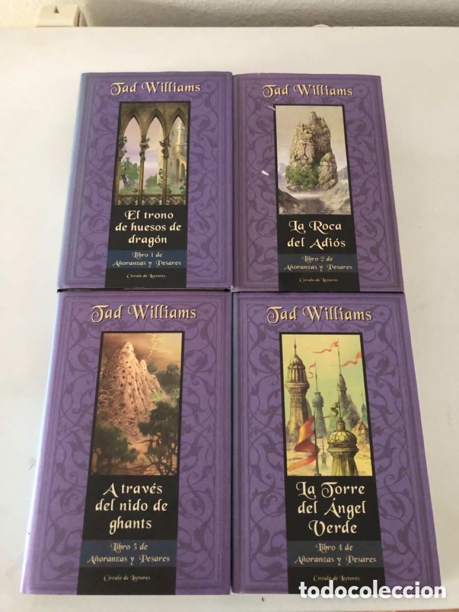 Libros de segunda mano: A&ntilde;oranzas Y Pesares 4 Libros Tad Williams
