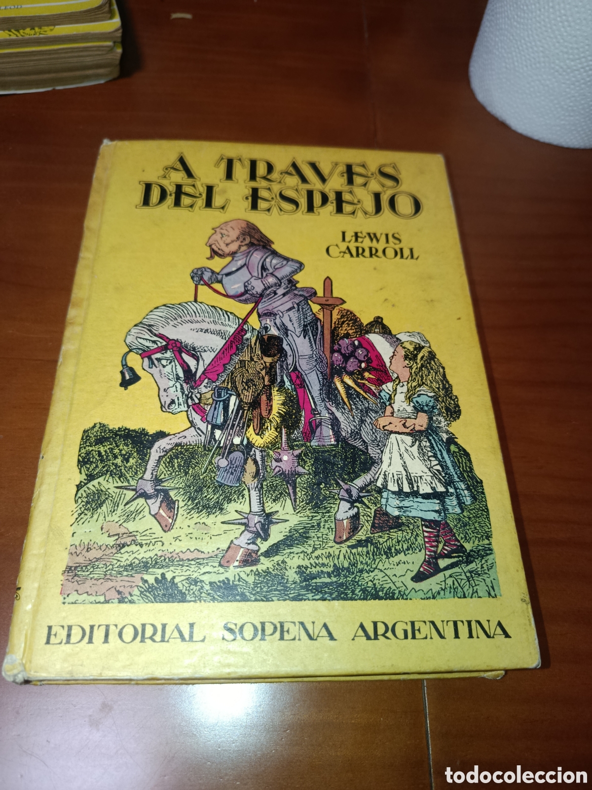 Libros de segunda mano: LIBRO A TRAV&Eacute;S DEL ESPEJO SOPENA ARGENTINA