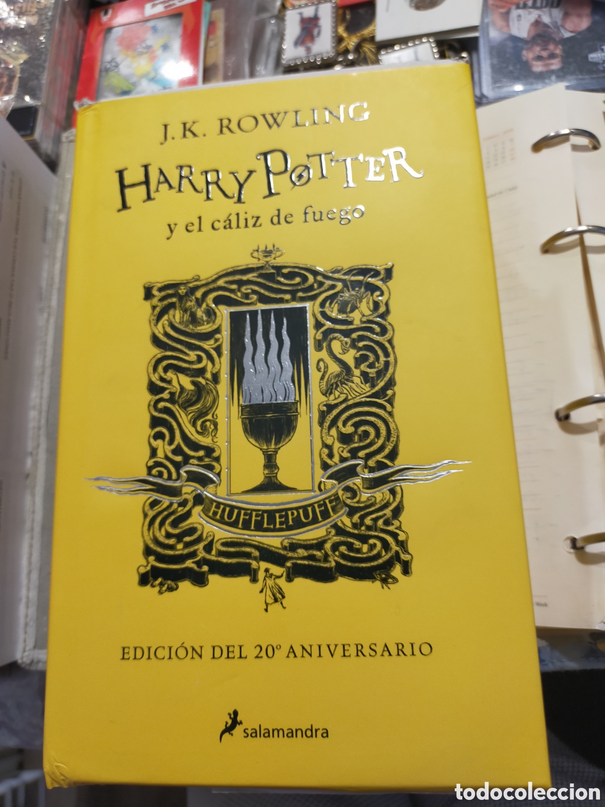 Libros de segunda mano: HARRY POTTER Y EL CALIZ DE FUEGO EDICI&Oacute;N DEL 20 ANIVERSARIO SALAMANDRA TAPA DURA CON SOBRECUBIERTA