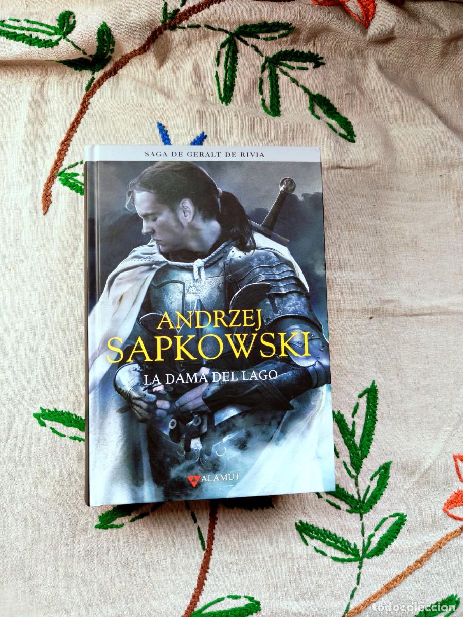 Libros de segunda mano: La Dama del Lago. Saga Geralt de Rivia, 7. Andrzej Sapkowski. Editorial Alamut. T. dura. The Witcher