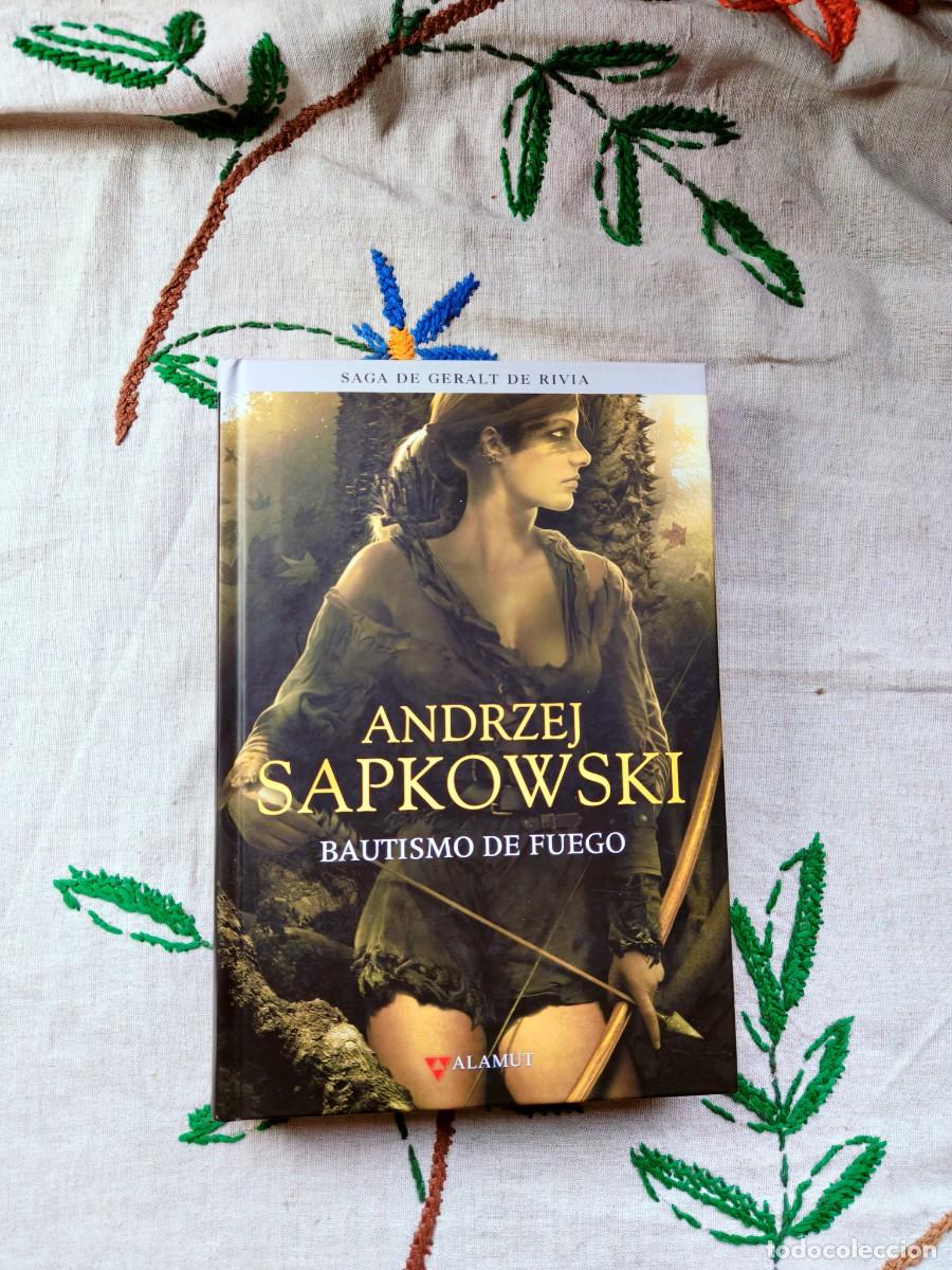 Libros de segunda mano: Bautismo de Fuego. Saga Geralt de Rivia, 5. Andrzej Sapkowski. Editorial Alamut. T dura. The Witcher