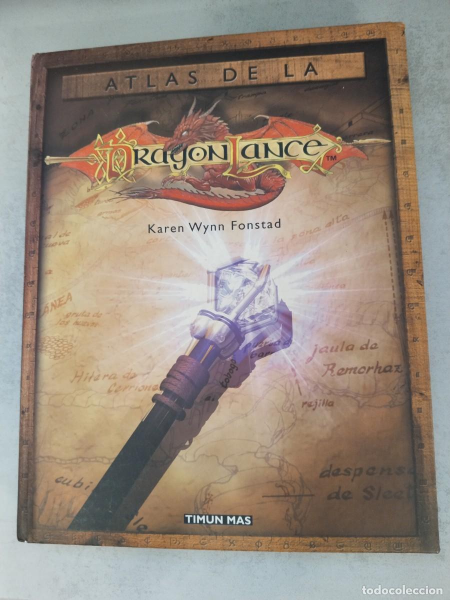 Libros de segunda mano: ATLAS DE LA DRAGONLANCE, TIMUN MAS EN TAPA DURA ACOLCHADA, KAREN WYNN FONSTAD