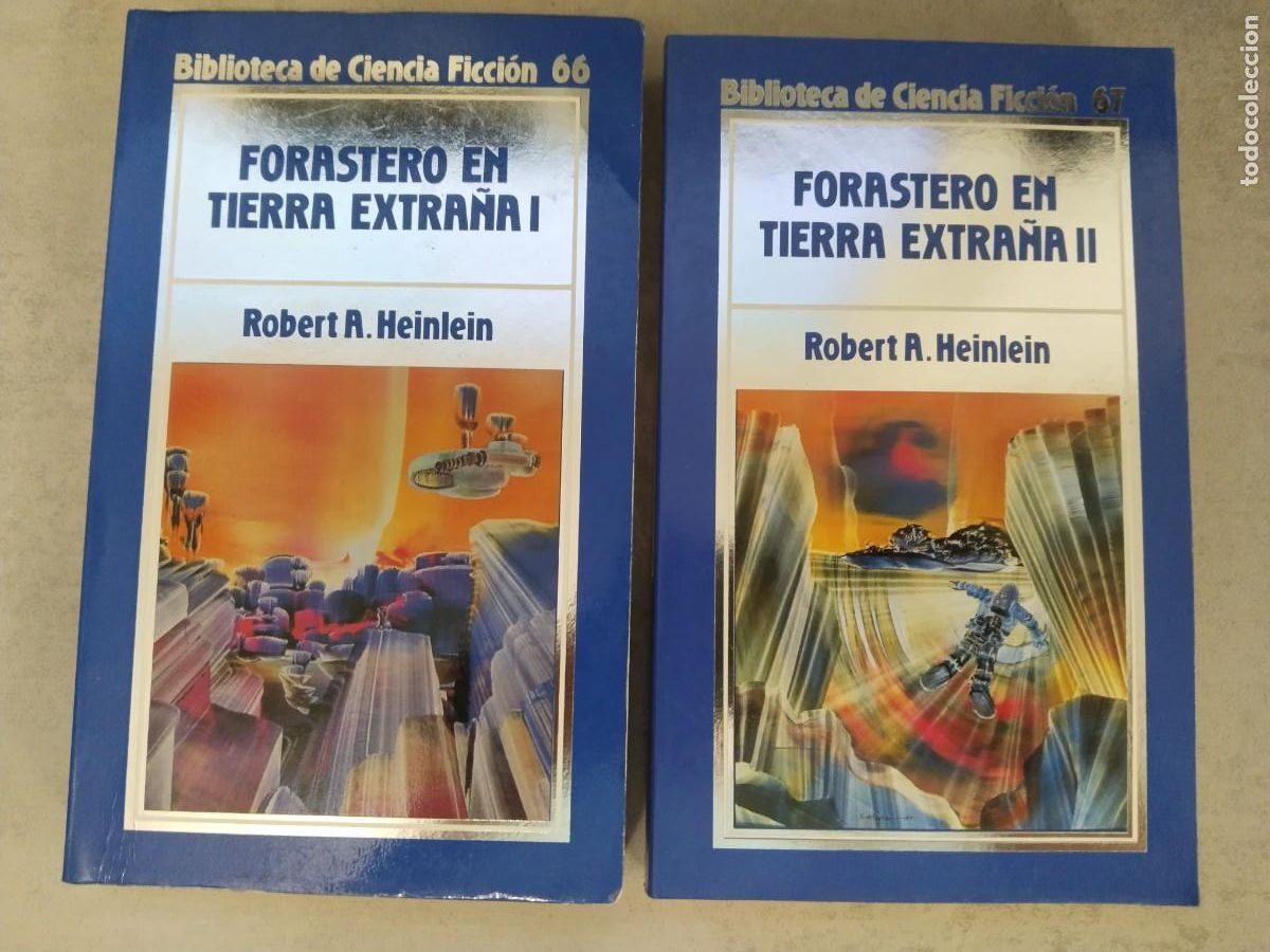 Libros de segunda mano: FORASTERO EN TIERRA EXTRA&Ntilde;A I II COMPLETA, EDICIONES ORBIS, ROBERT A. HEINLEIN