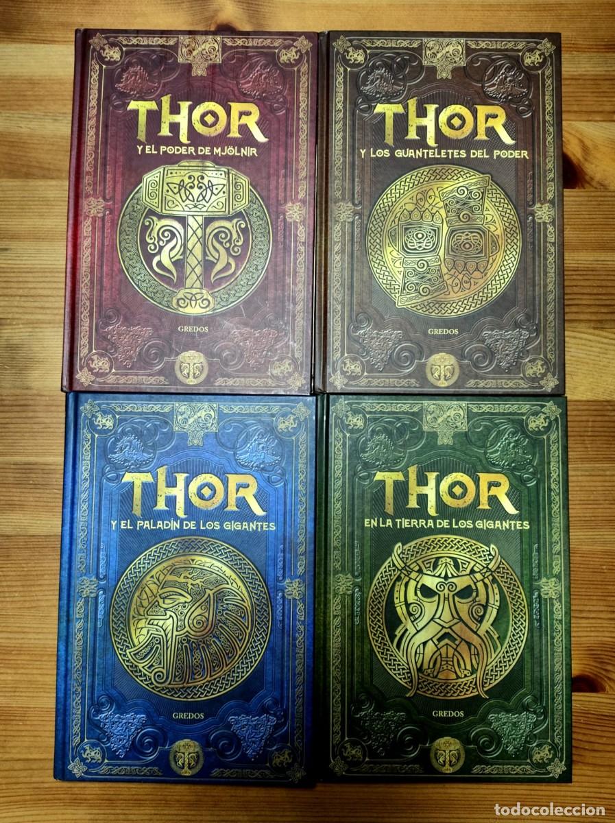 Libros de segunda mano: Saga Thor. Libros I, II, III y IV. En perfecto estado. Editorial Gredos. A&ntilde;o 2022.