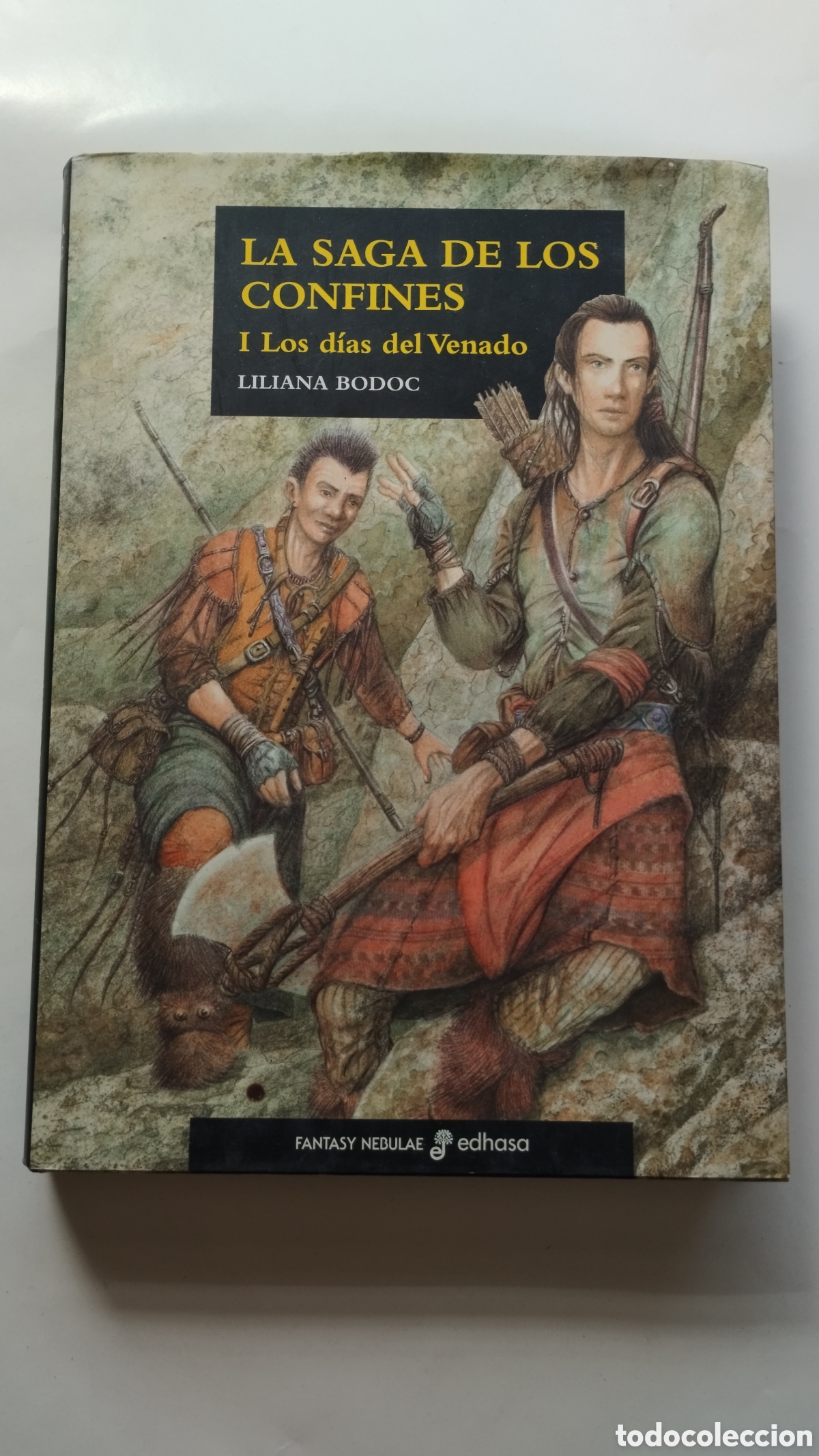 Libri di seconda mano: LA SAGA DE LOS CONFINES I. LOS D&Iacute;AS DEL VENADO - Liliana Bodoc 1&ordf; edici&oacute;n