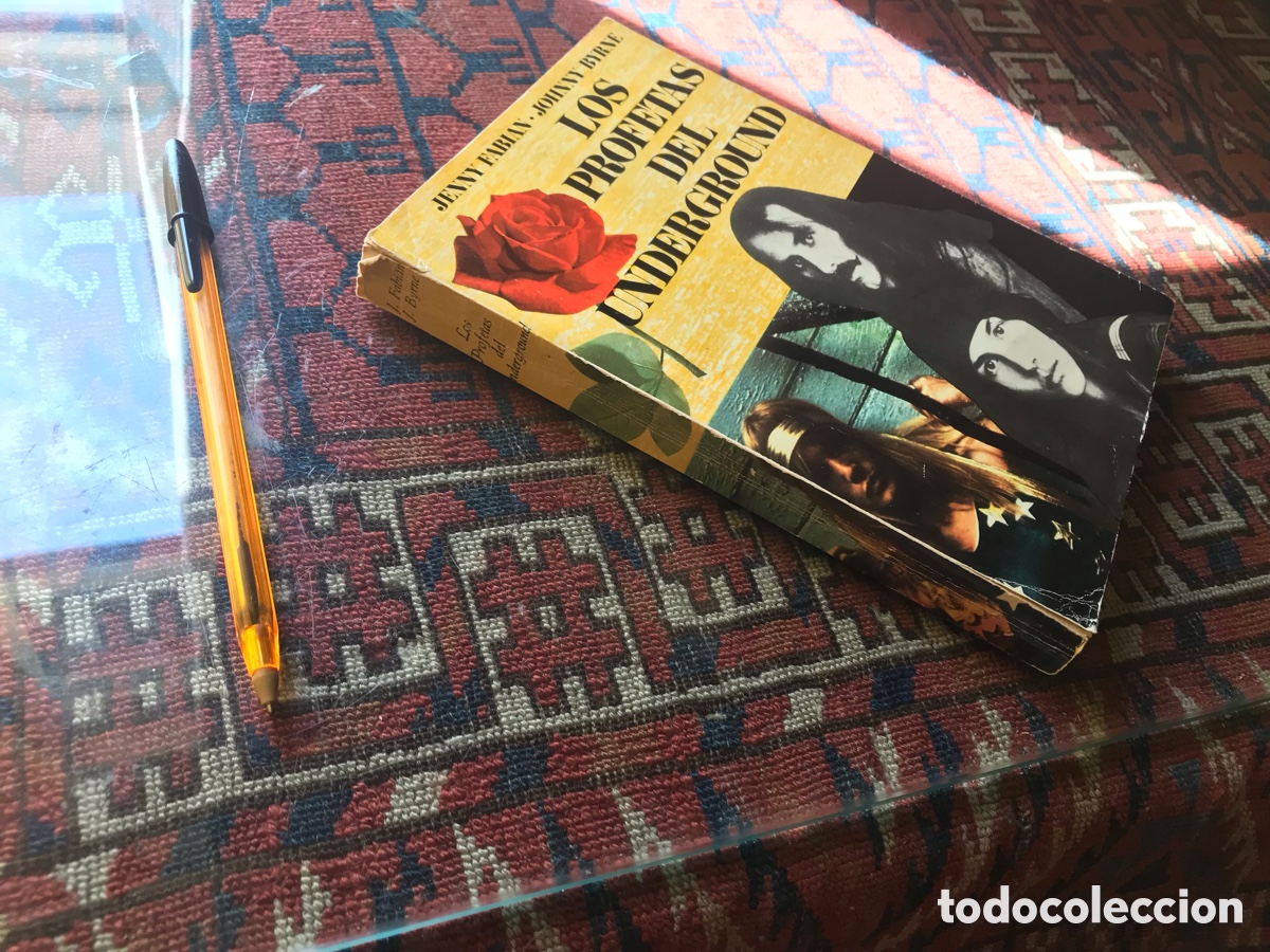 Libros de segunda mano: Los profetas del Underground. Jenny Fabian. Johnny Byrne. Las dos rosas