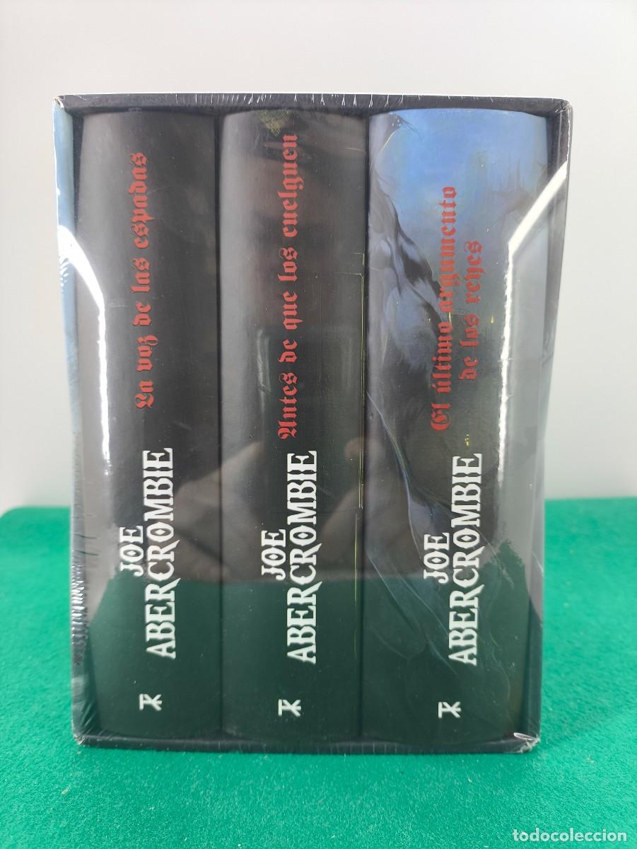 Libros de segunda mano: EL PRIMERA LEY / JOE ABERCROME / TRES TOMOS EN ESTUCHE / PRECINTADO